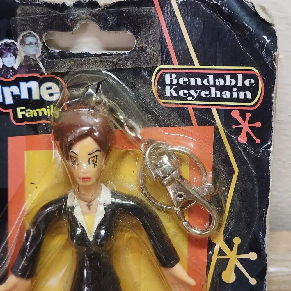 Sharon The Osbourne Family Bendable Keychain 2002 Fun 4 All See Pictures & Desc